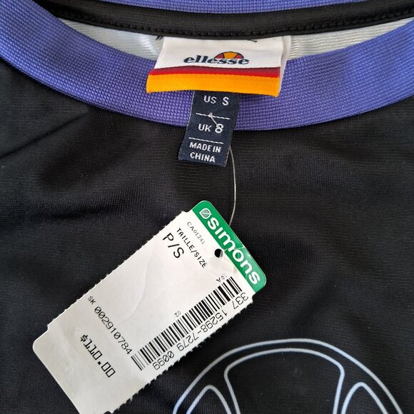 New Ellesse Sport Crop Top - Picture 8 of 10